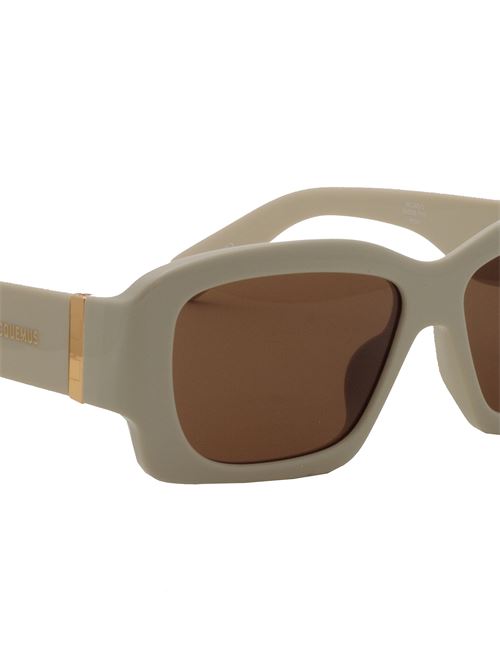 Croisere Sunglasses LINDA FARROW X JACQUEMUS | JAC60C2SUNCROISIERESANDGOLDBROWN